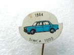 speldje  Simca 1000 1964 blauw, Ophalen of Verzenden, Gebruikt, Overige onderwerpen