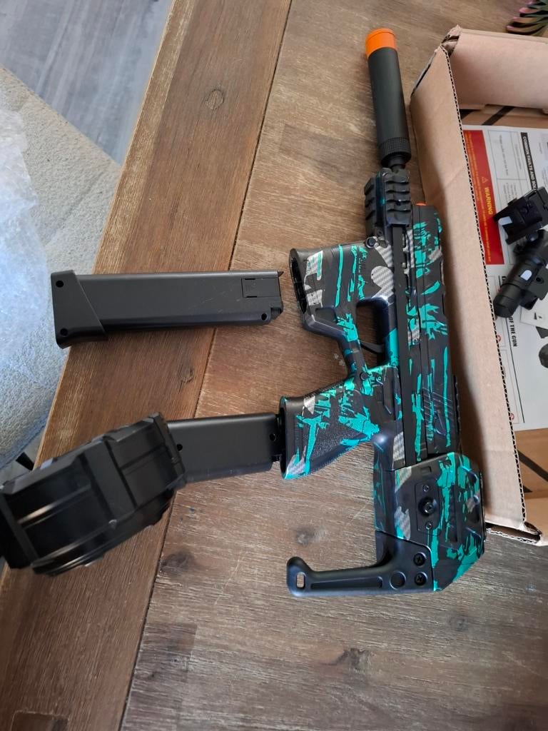 Automatische Gel Blaster Speelgoedpistool (Mp17-stijl), Kinderen en Baby's, Speelgoed | Buiten | Actiespeelgoed, Ophalen of Verzenden