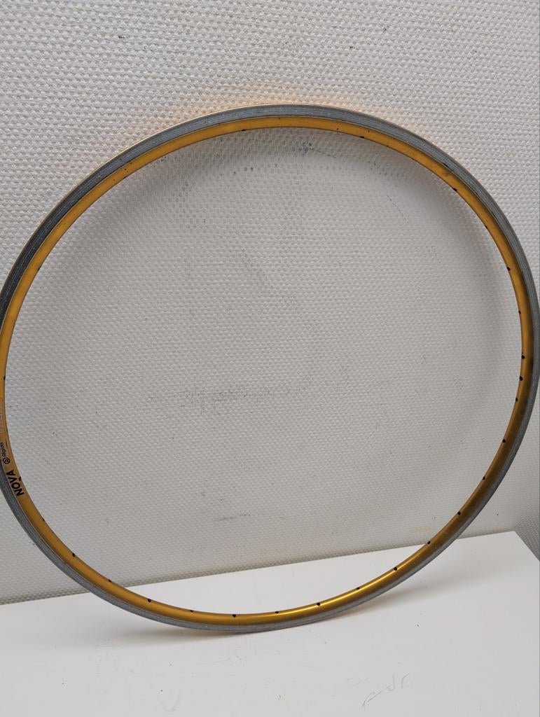 Rigida Nova 28" inch velg 32 gaat geel/ orange, Wiel, Verzenden, Zo goed als nieuw, Aluminium