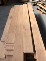 36m2 massieve eiken houten vloer €45 per m2, Parket, Ophalen of Verzenden, Zo goed als nieuw, 10 m² of meer
