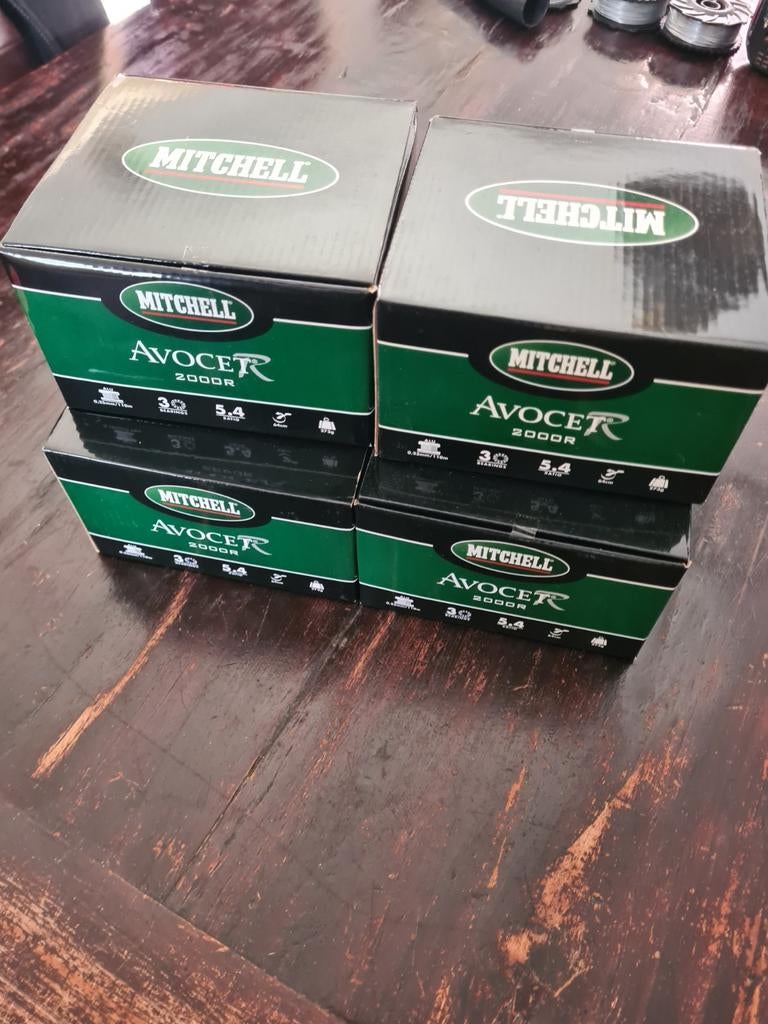 # partij. 4 x Nieuwe Mitchell molens, Watersport en Boten, Molens, Molen, Nieuw, Ophalen of Verzenden