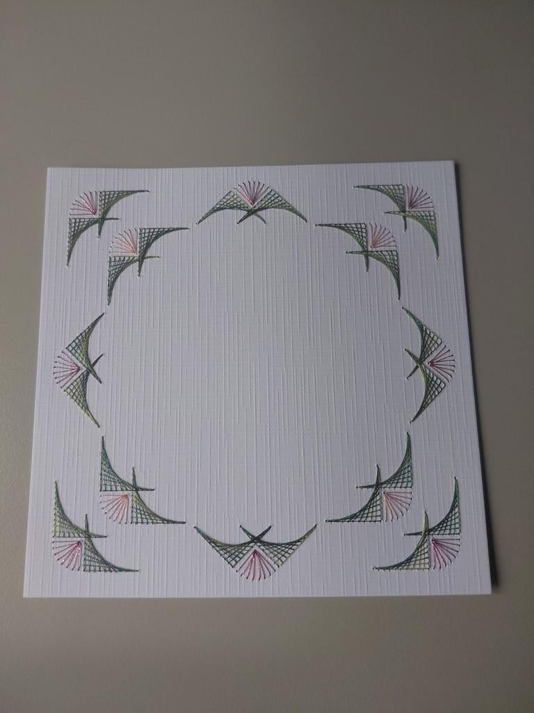 Opleg kaart - borduur  - nr 84, Ophalen of Verzenden, Nieuw, Overige thema's