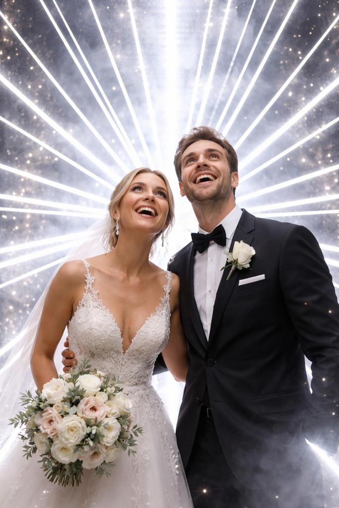 Lasershow lasertunnel voor bruiloften uniek!, Ophalen, Nieuw, Laser