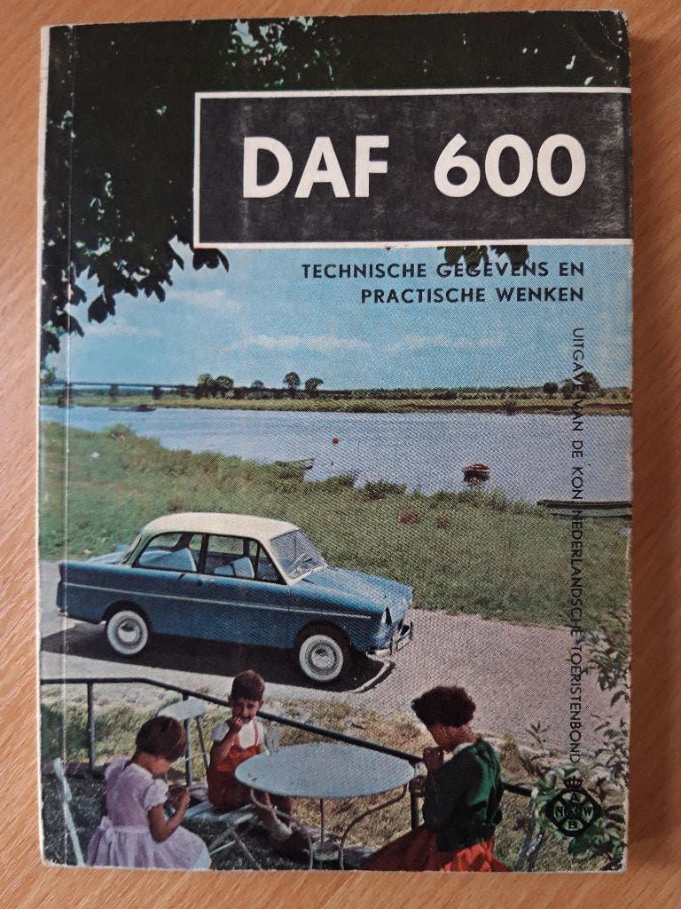 DAF 600 – ANWB boekje techn gegevens en practische wenken, Ophalen of Verzenden