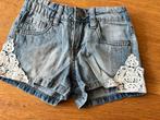 Jeans short maat 110, Ophalen of Verzenden, Gebruikt, Meisje, Broek