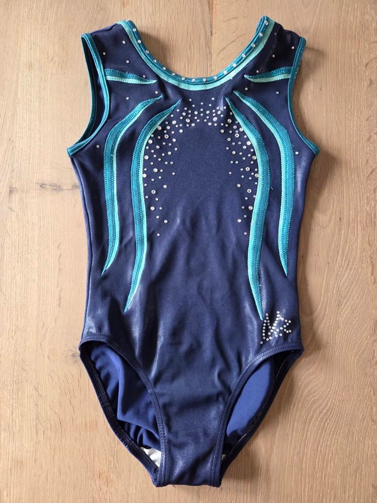 Turnpakje Fairysports maat 128-134, Ophalen of Verzenden, Maat 34 (XS) of kleiner, Blauw, Overige typen