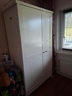 Te koop; witte kledingkast, Ophalen, Overige materialen, Met deur(en), Gebruikt