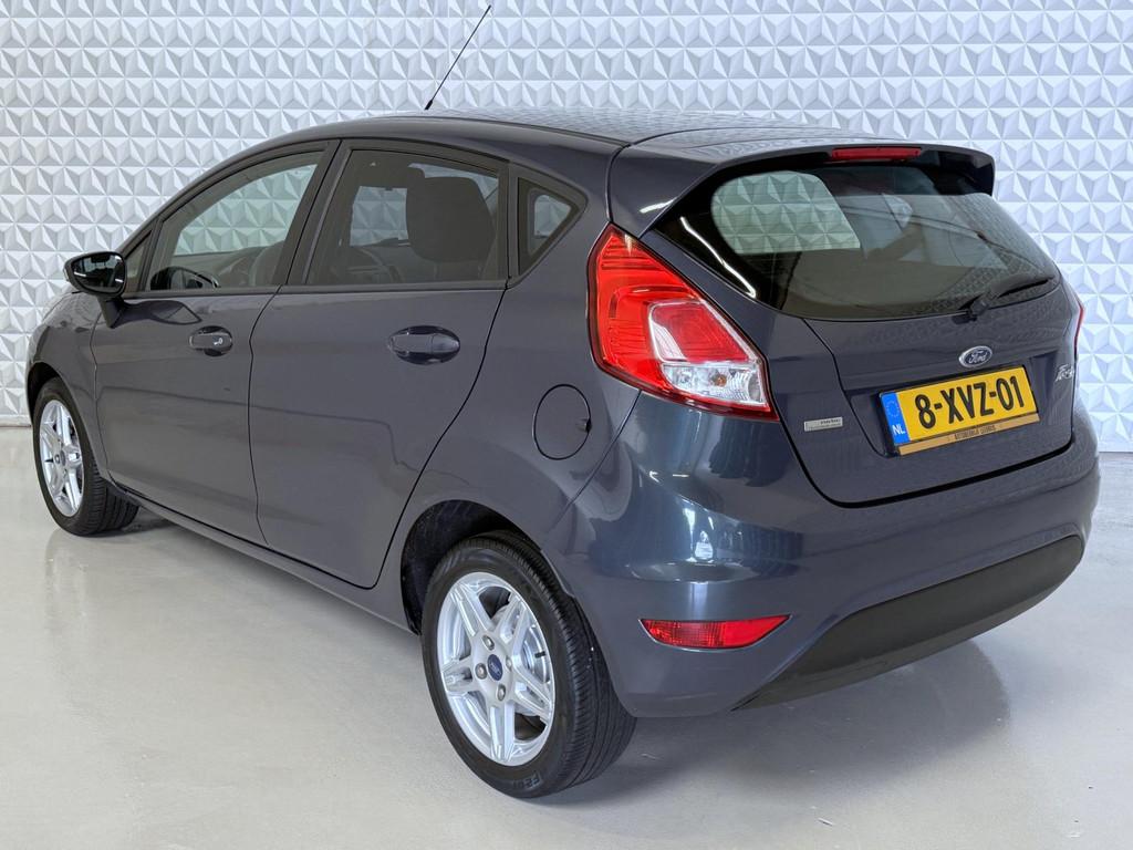 Ford Fiesta 1.0 Titanium 5drs Airco Clima Nieuw-model! (2013, Auto's, Voorwielaandrijving, 525 kg, Start-stop-systeem, Blauw