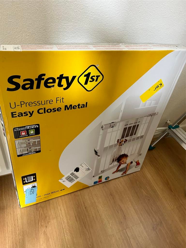 Traphekje zonder boren, Kinderen en Baby's, Traphekjes, Ophalen, Nieuw, Klemhekje, Metaal of IJzer