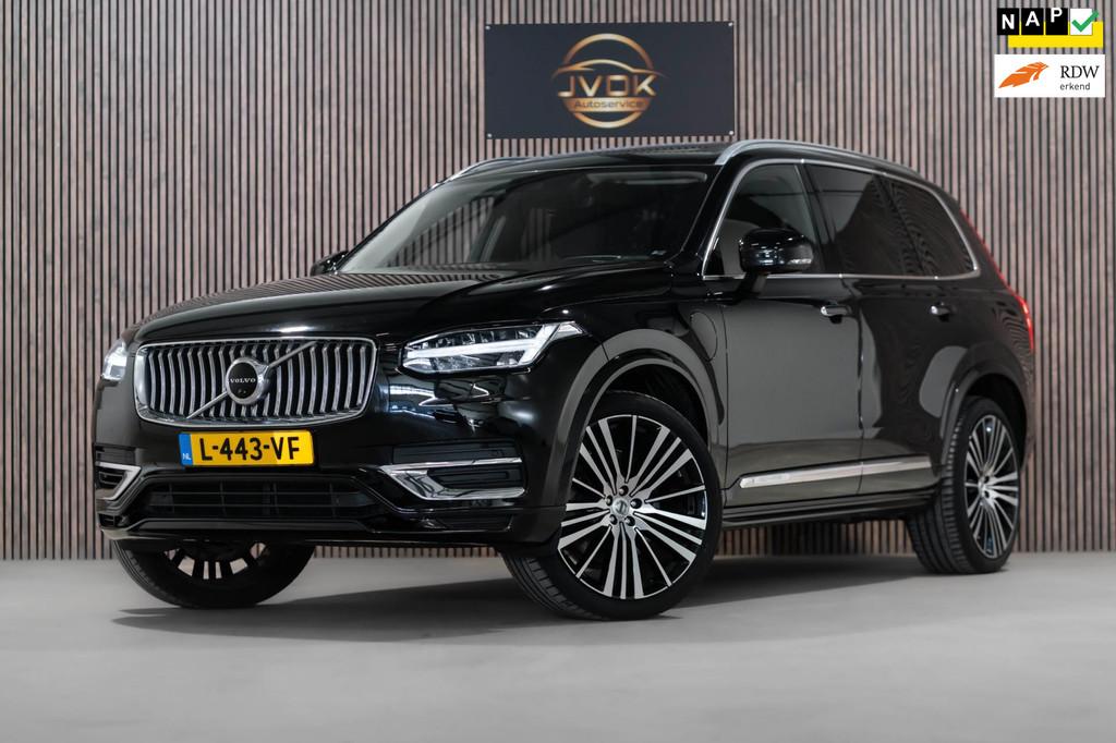 Volvo XC90 2.0 T8 Recharge AWD Inscription Exclusive, Auto's, Volvo, Gebruikt, Euro 6, 4 cilinders, 7 stoelen
