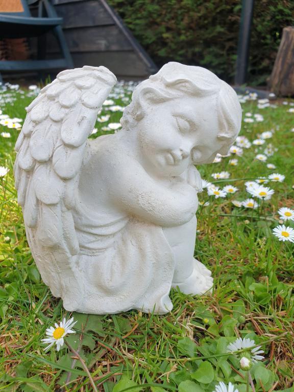 engel van beton , tuinbeeld, Tuin en Terras, Tuinbeelden, Nieuw, Ophalen of Verzenden