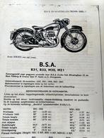 BSA werkplaatshandboek B en M modellen, Ophalen of Verzenden, Overige merken