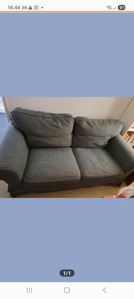 IKEA 2-zits bank - Comfortabel en compact, Huis en Inrichting, Banken | Sofa's en Chaises Longues, Ophalen, Gebruikt, 150 tot 200 cm