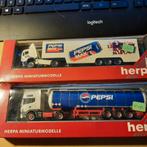 Herpa setje Pepsi, Ophalen of Verzenden, Zo goed als nieuw, Bus of Vrachtwagen, Herpa