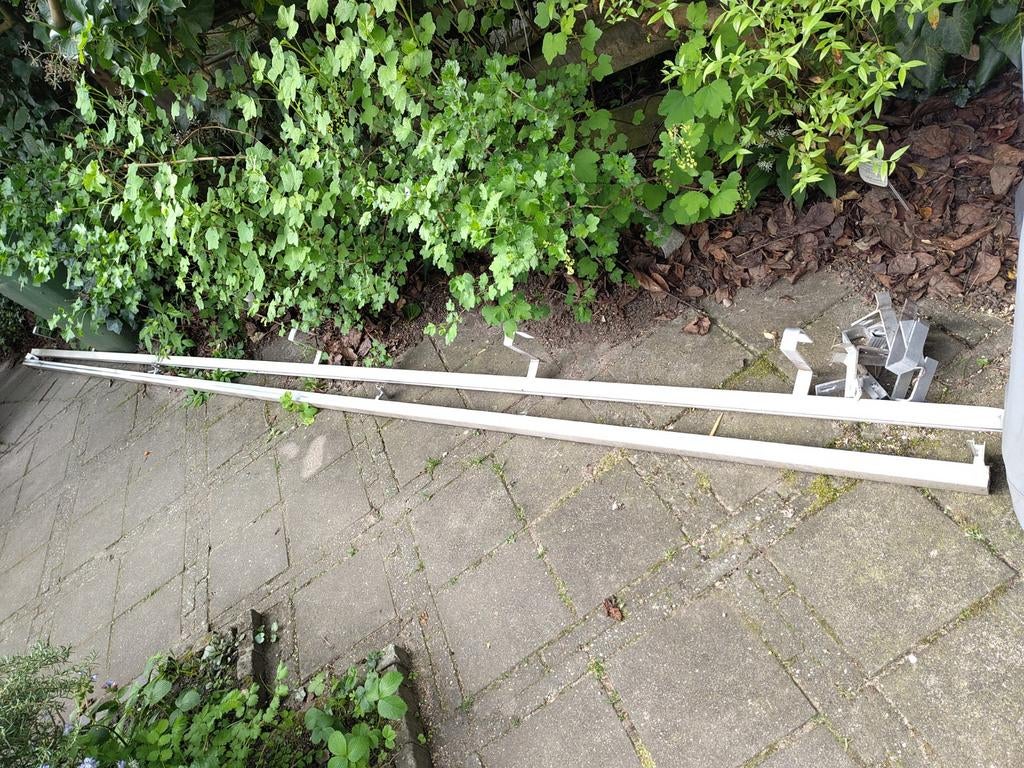 Montageset zonnepanelen - Bevestigingsmateriaal, Doe-het-zelf en Verbouw, Ophalen, Gebruikt