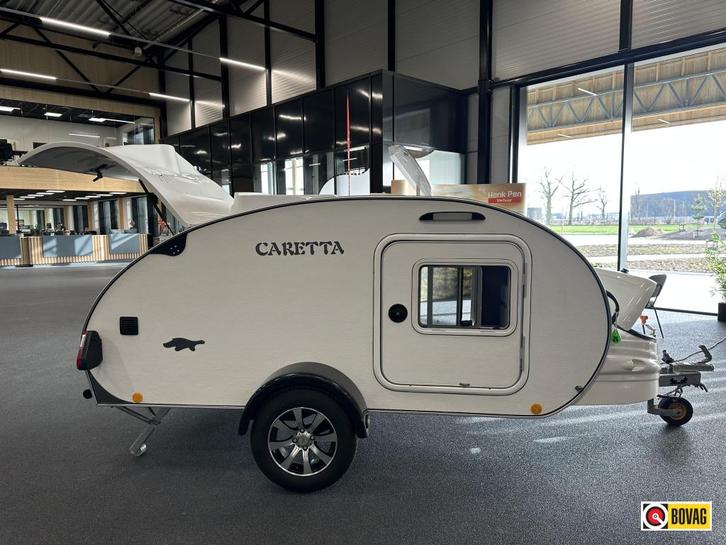 Caretta Basoglu 1500 tourcaravan / compact, Caravans en Kamperen, Caravans, Bedrijf, tot en met 2, tot 500 kg, Overige, Overige merken