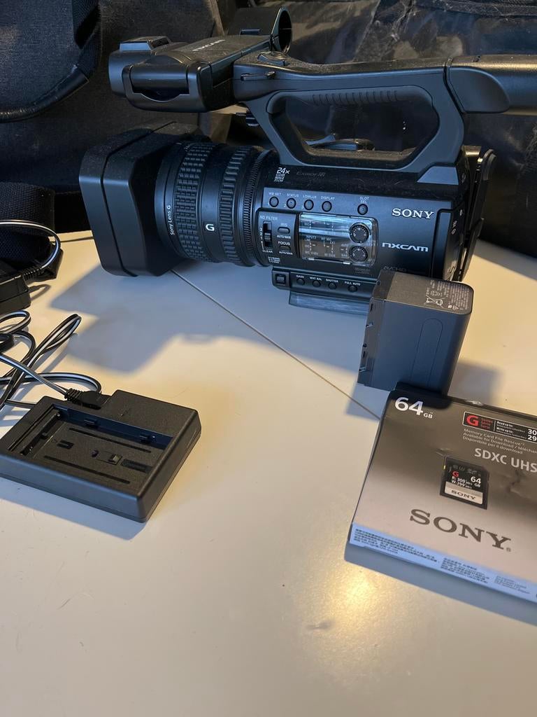 Sony HXR-NX5R NXCAMS professionele videocamera, Full HD, 20x of meer, Overige soorten, Ophalen of Verzenden