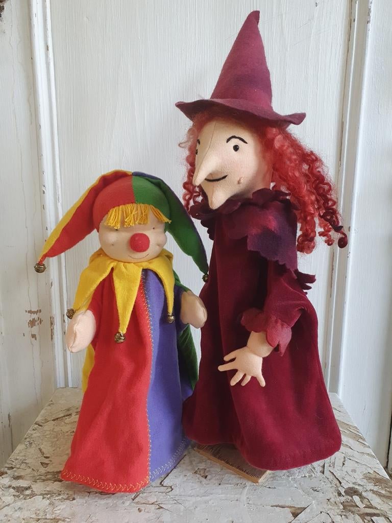 Antroposofische poppenkast poppen, Ophalen of Verzenden, Overige typen