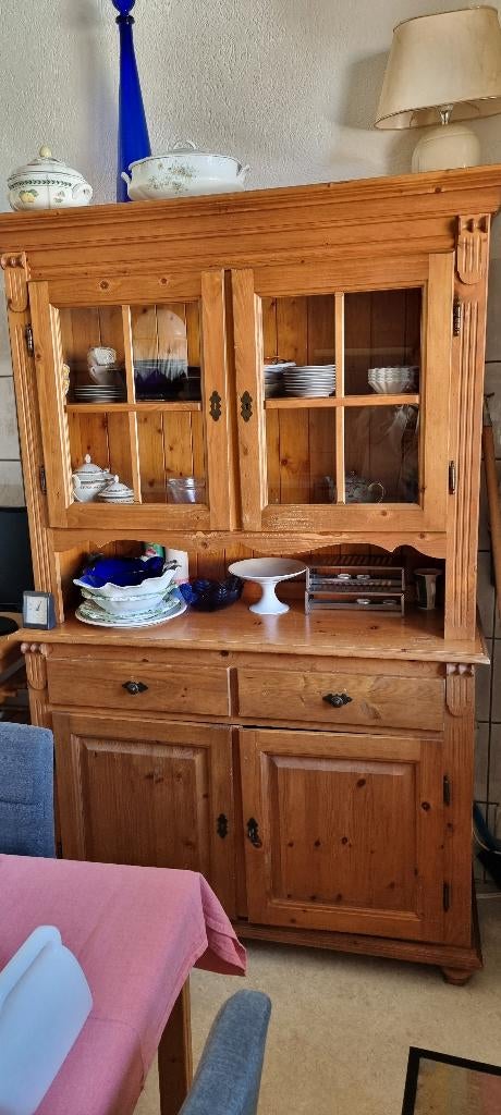 Keukenkast, Ophalen, Gebruikt, 100 tot 150 cm, Bruin