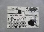 Ridderkerk, goede herder kerk/tekening 1981, Verzenden, 1980 tot heden, Gelopen, Noord-Brabant