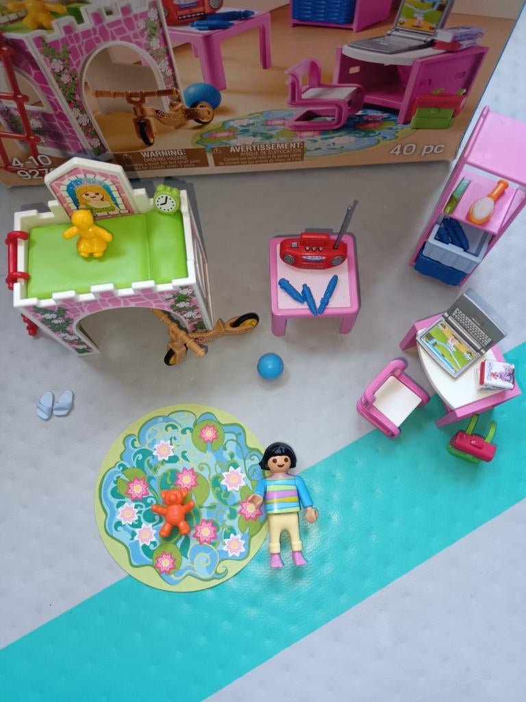 Kinderkamer playmobil familiefeest en filmstudio, Ophalen, Zo goed als nieuw