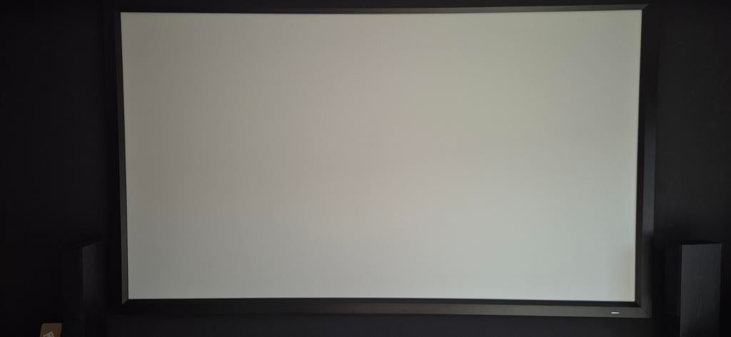 Projectiesherm 4K van ivisions incl frame 130inch, Ophalen