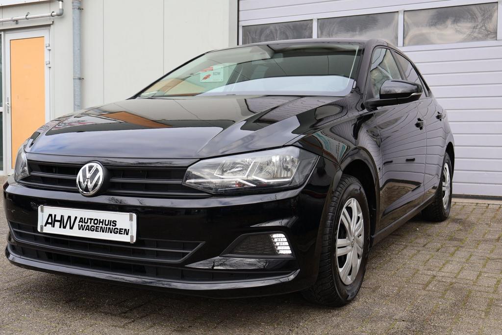 Volkswagen Polo | 2018 | Airco| Elektrische.Pakket|, Auto's, 1025 kg, Stof, Zwart, Bedrijf
