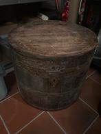 Prachtig houten wijnkist voor 9 flessen, Gebruikt, Ophalen of Verzenden, Hout, 5 tot 15 flessen