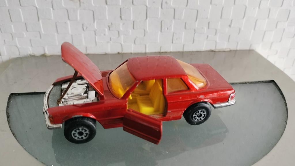MERCEDES 350 SLC  matchbox speed kings uit 1974, Ophalen of Verzenden, Gebruikt, Auto, Matchbox