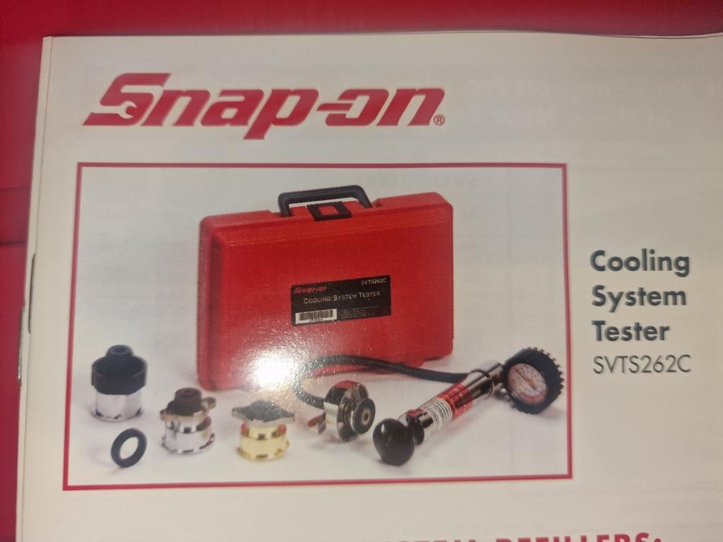Snap On koelsysteem tester., Ophalen of Verzenden, Nieuw