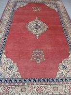 Perzisch tapijt handgeknoopt vloerkleed oudroze 300x200 cm, Groen, Gebruikt, 200 cm of meer, Ophalen of Verzenden