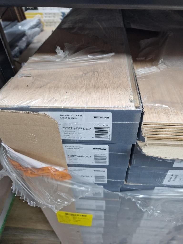 Laminaat Arendal Licht Eiken nu € 14,95 per m²., Ophalen, Nieuw, Laminaat, Geen