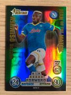 Topps Match Attax EXTRA Victor Osimhen Man of the Match, Ophalen of Verzenden, Zo goed als nieuw, Buitenlandse clubs, Spelerskaart