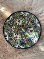 🔸Handgeschilderde Marokkaanse schaal uit Safi, Ophalen of Verzenden