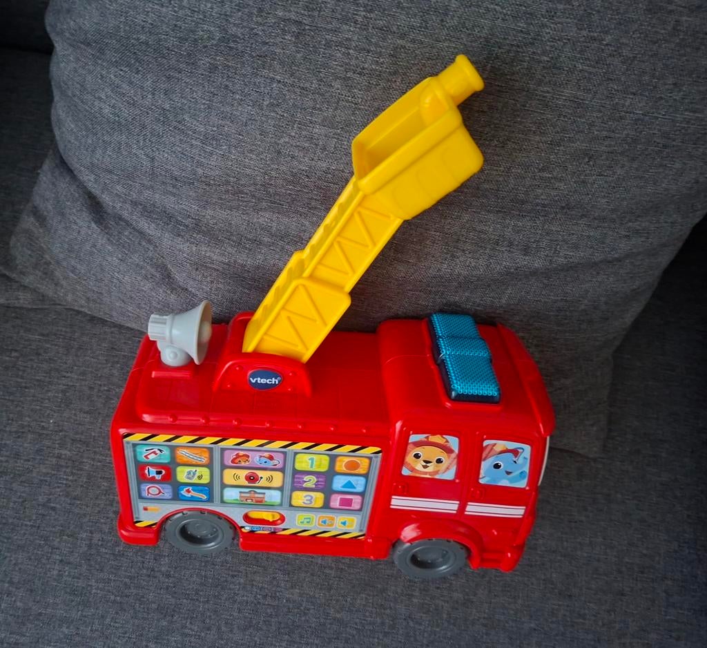 V tech brandweer speel en leer brandweer auto, Ophalen of Verzenden