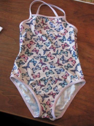 128-134 BPC VLINDER badpak, Ophalen of Verzenden, Zo goed als nieuw, Meisje, Sport- of Zwemkleding