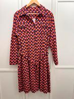 Tante betsy jurk hartjes  xxl, Kleding | Dames, Jurken, Paars, Maat 46/48 (XL) of groter, Ophalen of Verzenden, Zo goed als nieuw