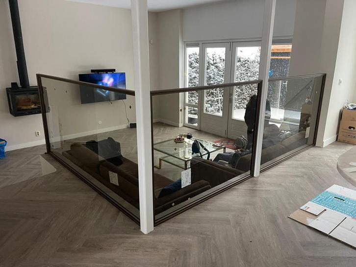 Balustrade - Trapleuning - Planken -Wandsteun -Stalen rekken, Tuin en Terras, Tuinhekken en Hekwerk, Nieuw, Overige typen, IJzer