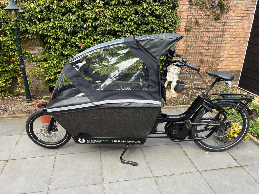 Urban Arrow bakfiets 2021 - Keurig, altijd binnen gestaan, Ophalen, Zo goed als nieuw, Overige merken, Elektrisch