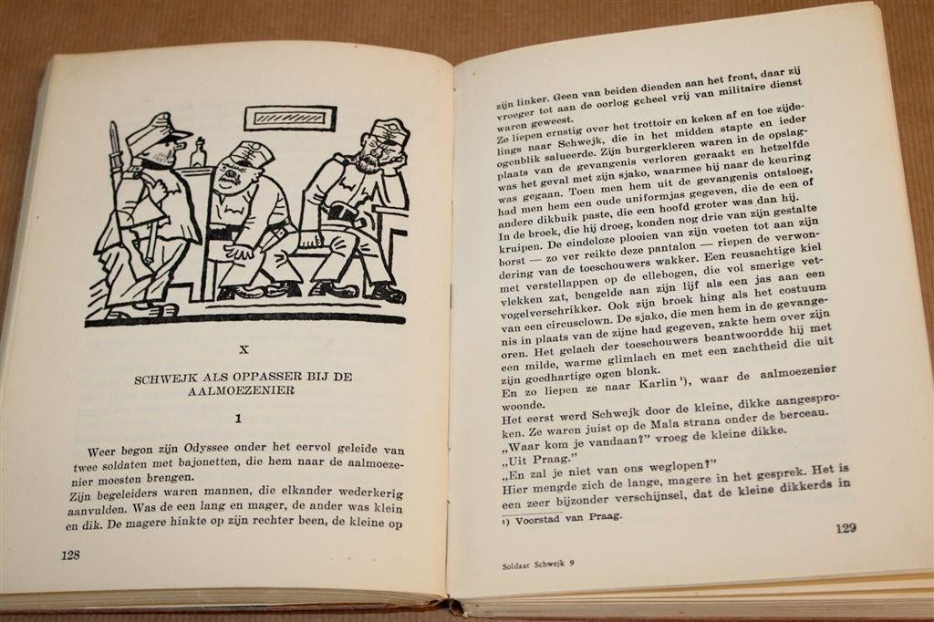 De Brave Soldaat Schwejk 1 — Hasek, Pegasus 1955 1e druk, Boeken, Ophalen of Verzenden, Gelezen