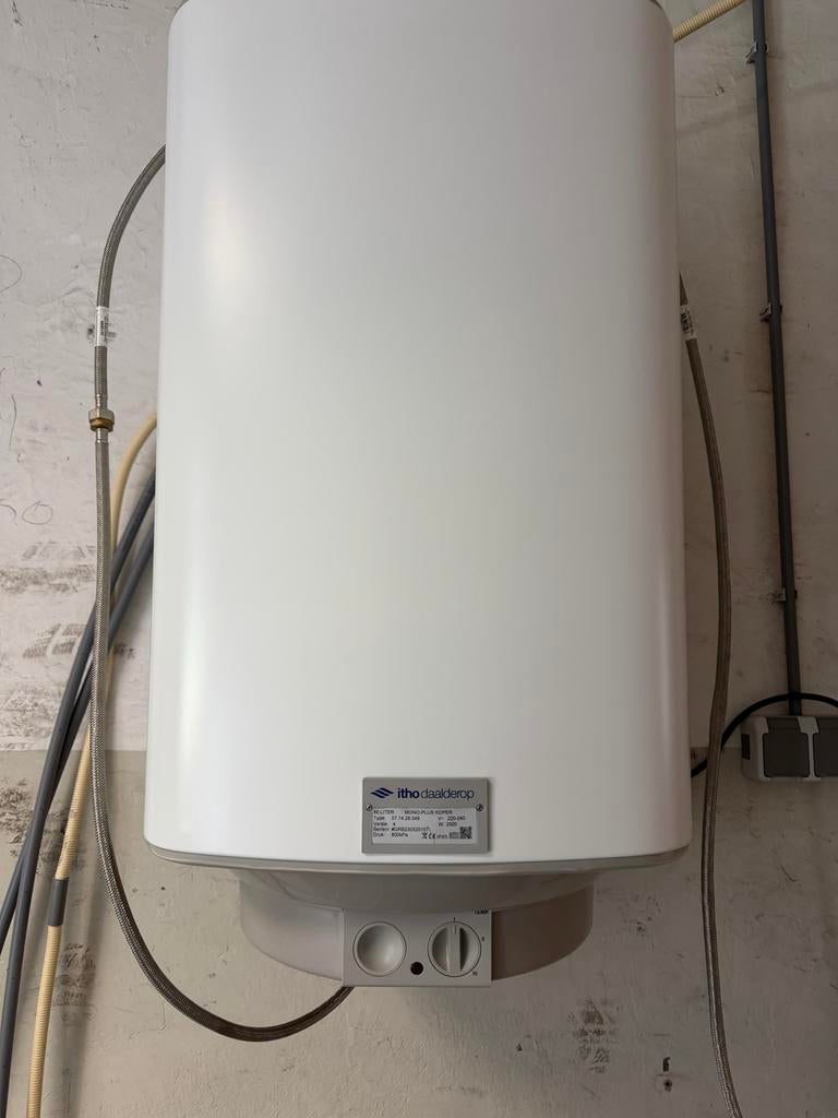 Itho Daalderop Mono-Plus Koper Boiler 80 Liter, Ophalen, 20 tot 100 liter, Aardgas, Nieuw