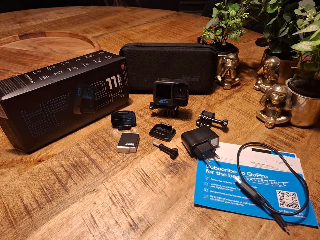 GoPro HERO 11 met extension pole, Ophalen, Gebruikt, GoPro