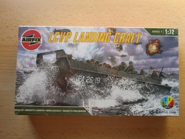 Airfix 013211 1:72schaal LCVP landingsvaartuig plastic model, Ophalen of Verzenden, Zo goed als nieuw, Airfix