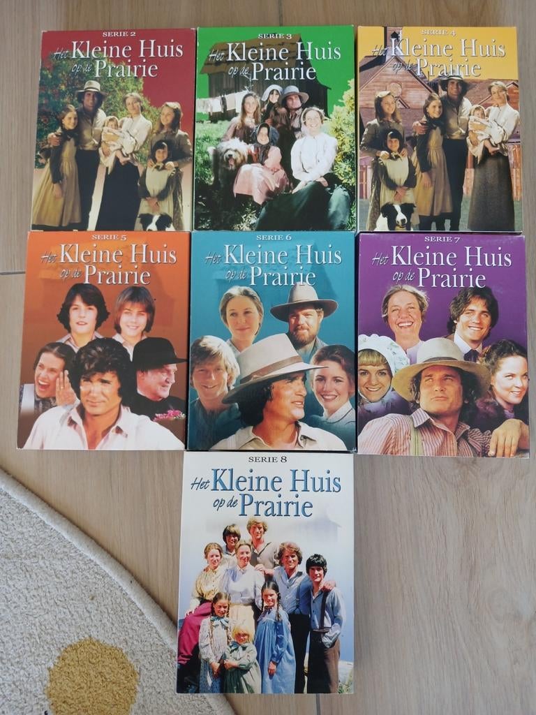 Kleine huis op de prairie dvd's seizoen 2 t/m 8, Boxset, Drama, Ophalen of Verzenden, Zo goed als nieuw