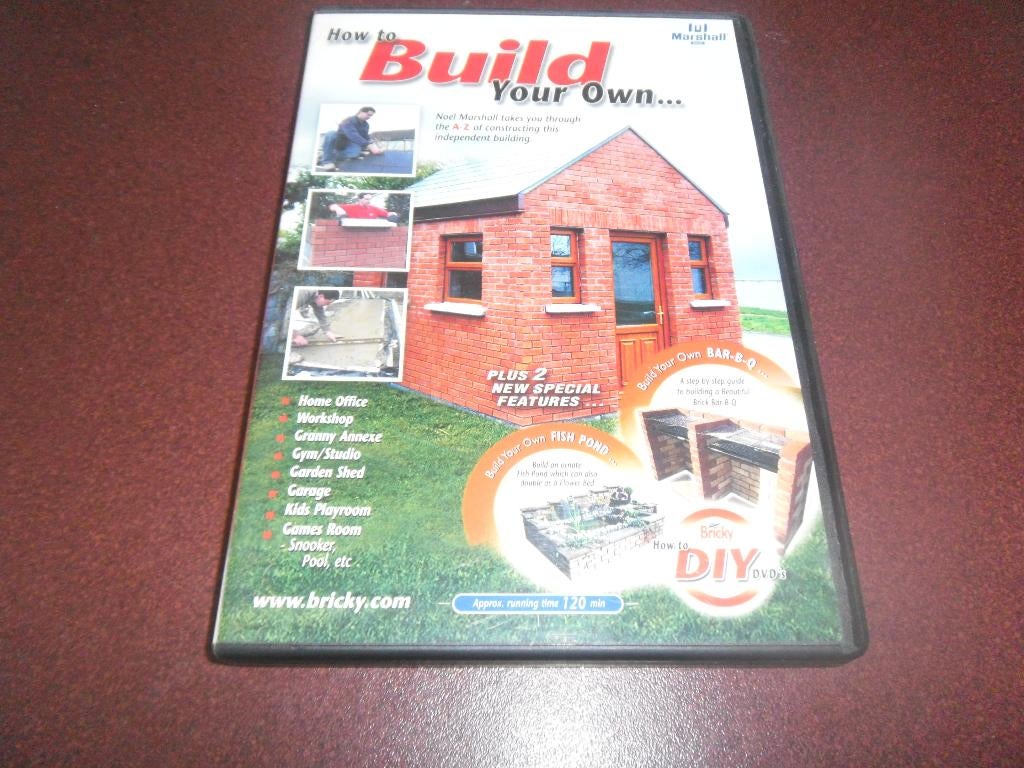 dvd how to build your own, Alle leeftijden, Ophalen of Verzenden, Zo goed als nieuw