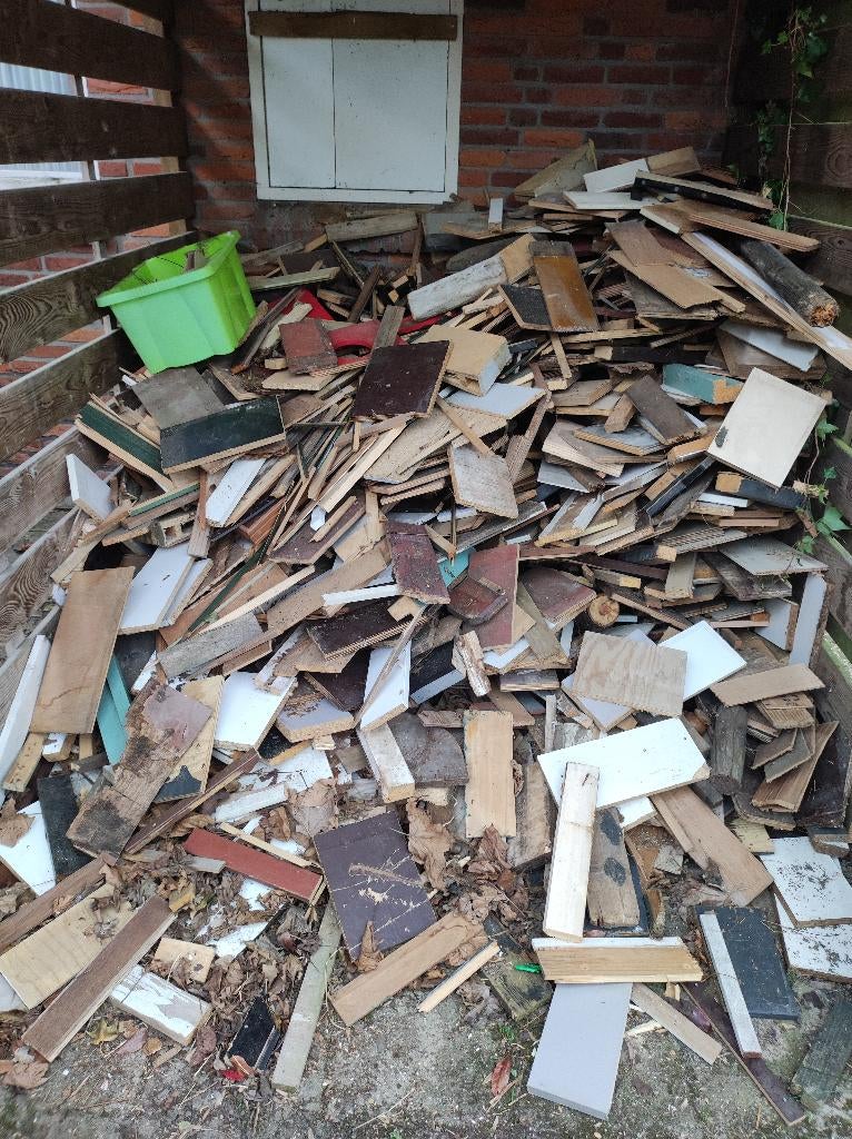 Hout (B-kwaliteit), 3 tot 6 m³, Ophalen, Overige houtsoorten, Blokken