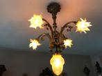 Antieke bronzen hanglamp, Huis en Inrichting, Ophalen, Zo goed als nieuw