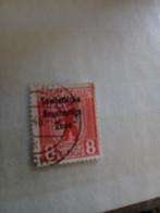 Zeldzame Sovjetische Bezettingszone postzegel 8 Pfennig, Ophalen of Verzenden, Na 1940, Gestempeld