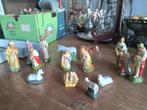 kerst groep gemerkt HOLLAND van gips 15 delig, Diversen, Kerst, Ophalen of Verzenden, Gebruikt