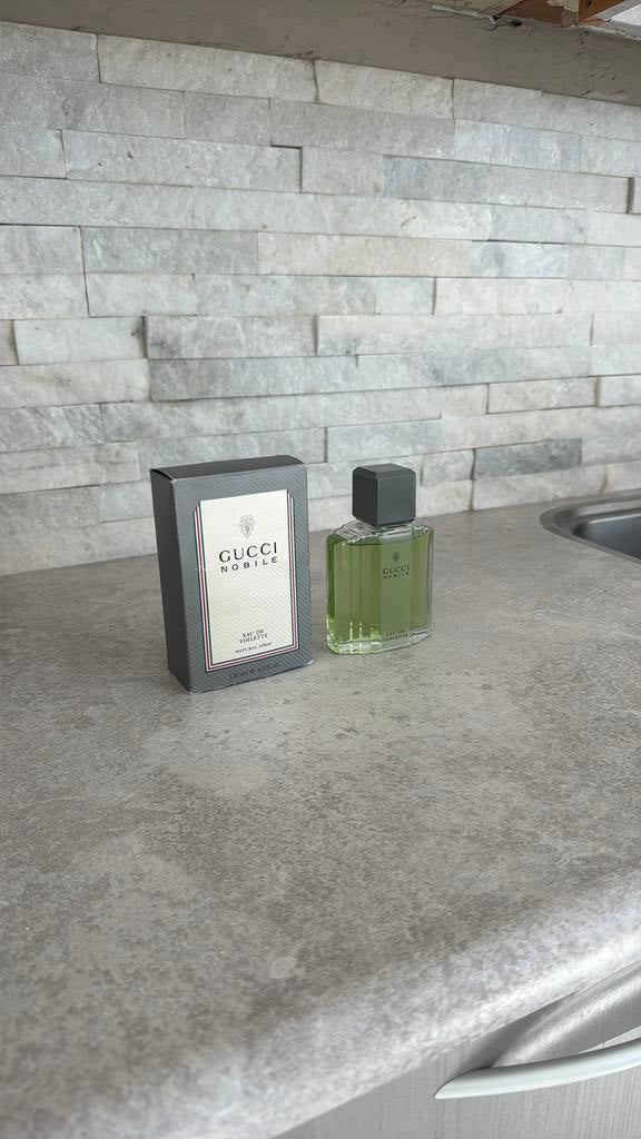 Vintage Gucci Nobile Eau de Toilette (120 ml) Zeer zeldzaam, Ophalen, Zo goed als nieuw